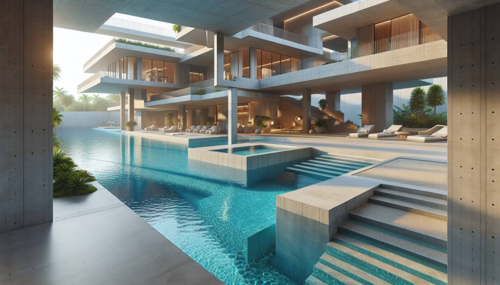 Design et architecture des piscines en béton : exploration des tendances actuelles