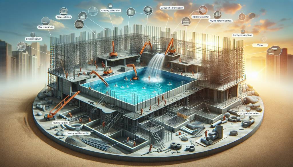 Les fondamentaux de la construction de piscine en béton : un guide complet sur les étapes clés