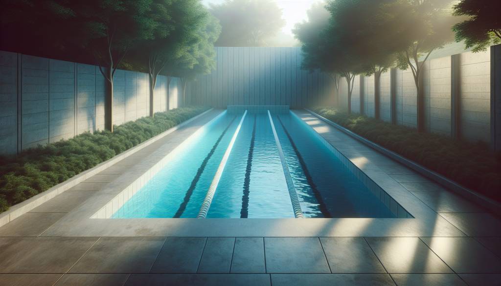 Construire un couloir de nage piscine : guide complet pour les amateurs de longueurs