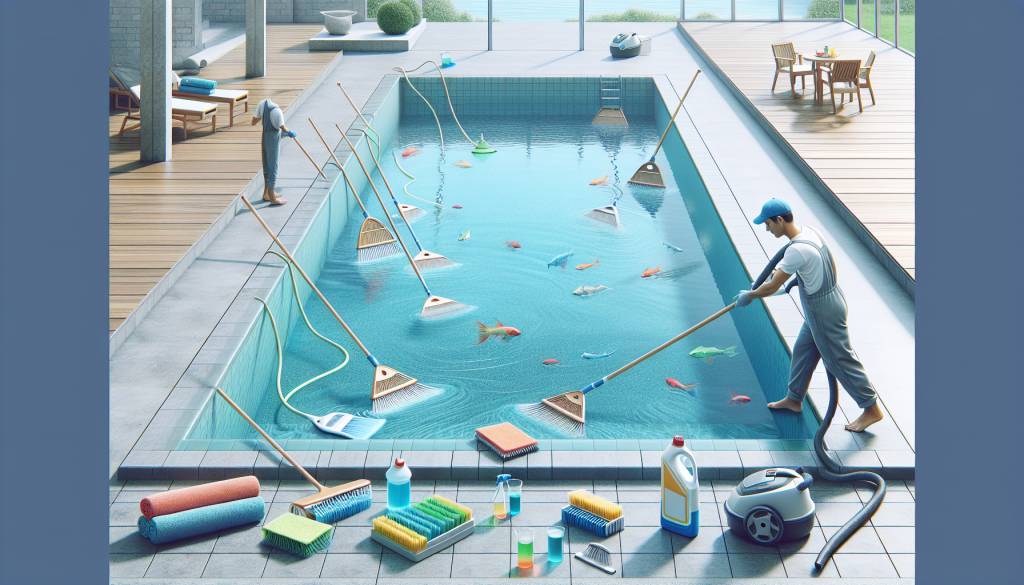 Entretien et nettoyage de piscine : conseils pratiques pour un bassin