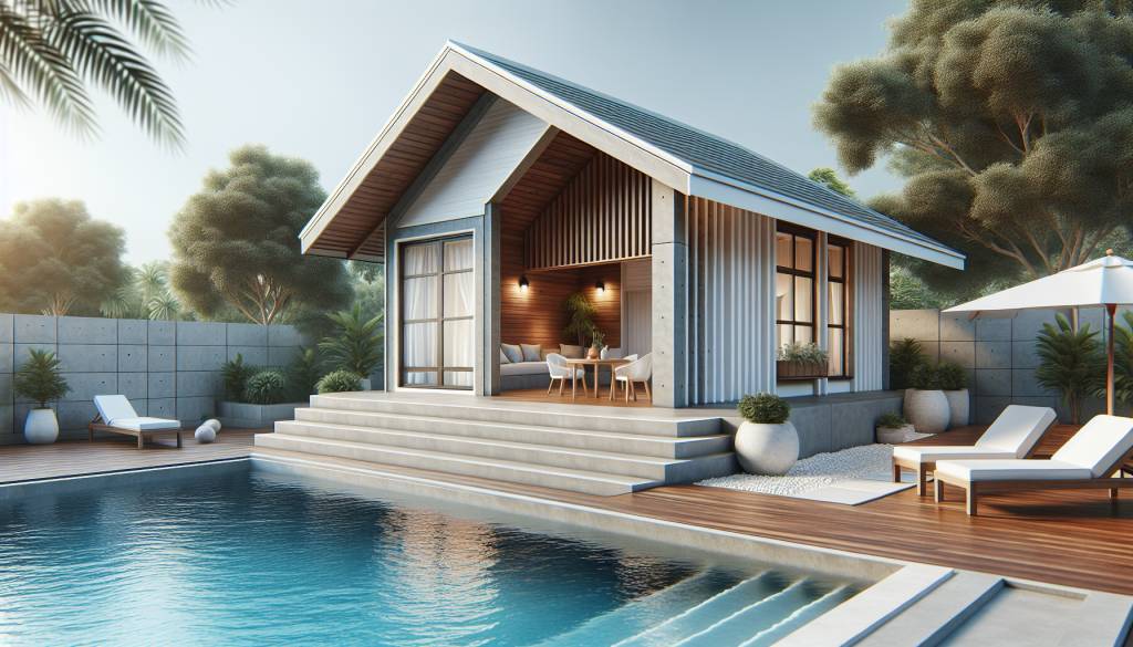 Le poolhouse : une maison d’été ou simple local technique