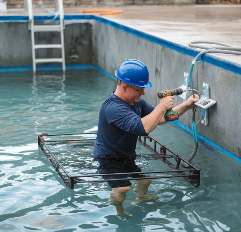 Installer un système de nage à contre-courant dans une piscine en béton : pour qui, pourquoi et comment ?