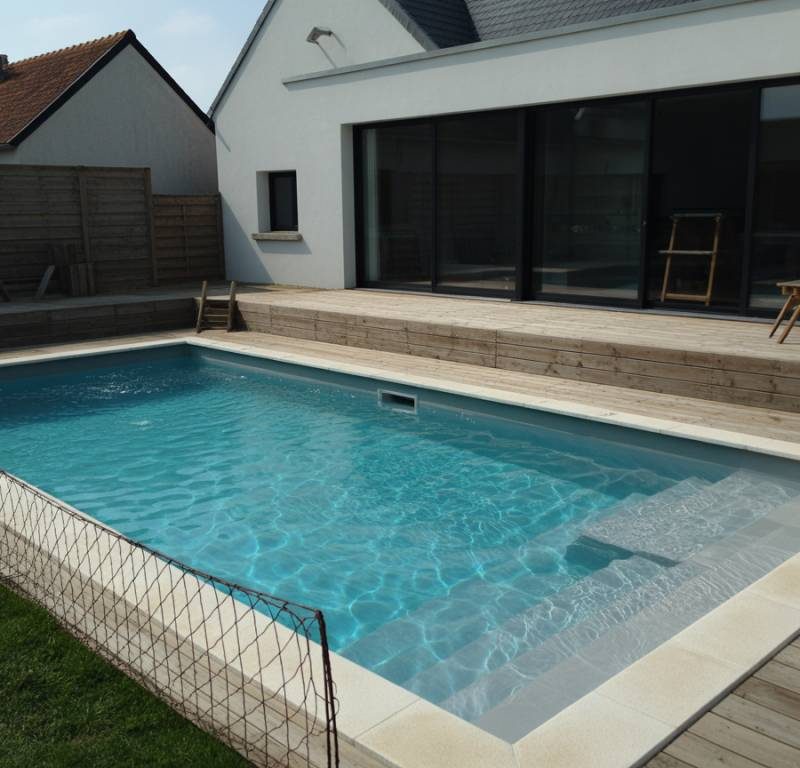 Créer une piscine en béton à débordement miroir : conception, avantages et contraintes techniques
