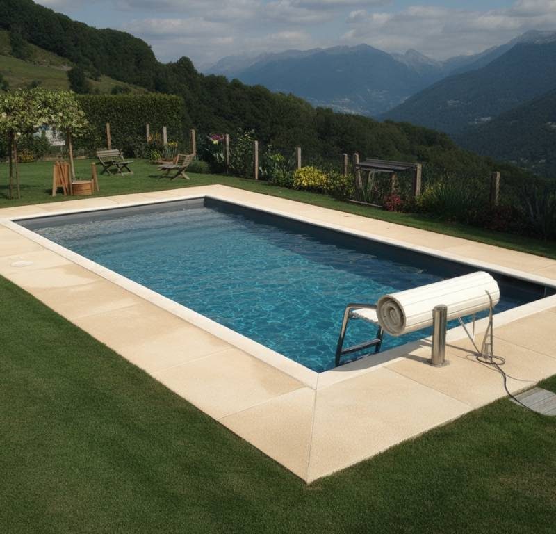 Créer une piscine en béton sur un terrain en pente : solutions techniques et esthétiques