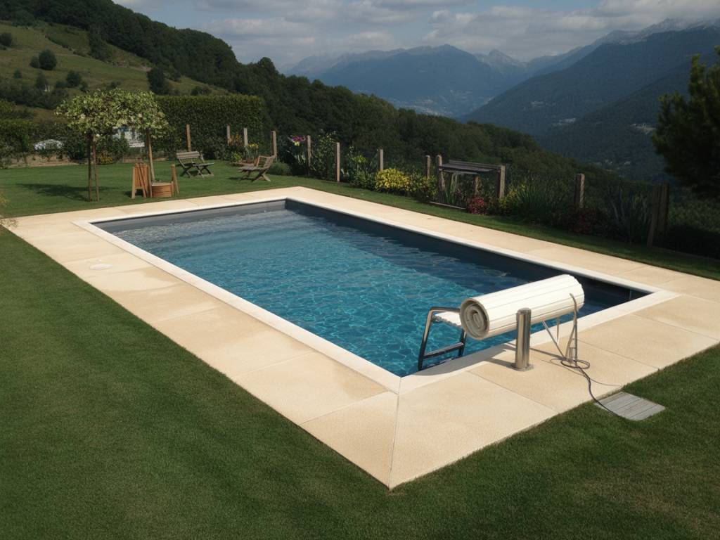 Créer une piscine en béton sur un terrain en pente : solutions techniques et esthétiques
