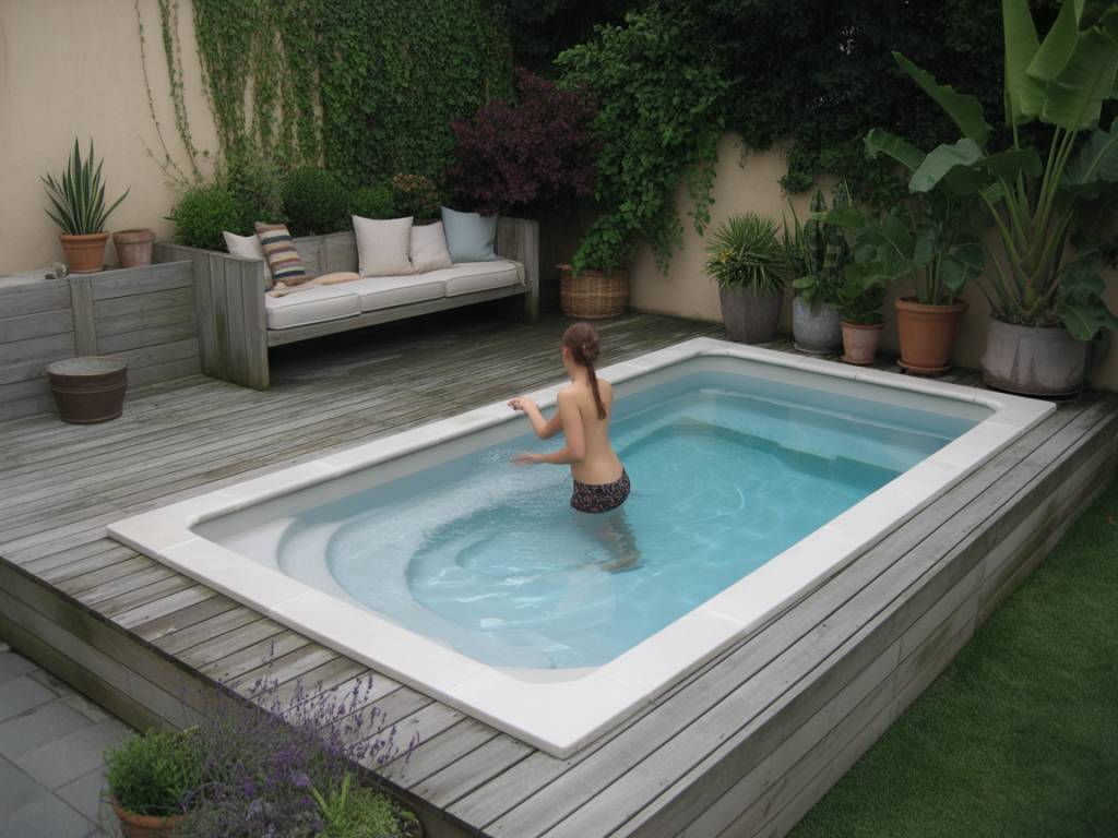Piscine en béton et petite surface : concevoir un mini bassin esthétique et fonctionnel pour les petits jardins